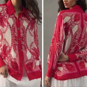 Farm Rio Button down Blouse